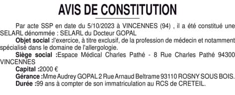Contenu publication