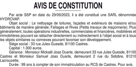 Contenu publication