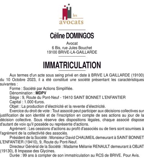 Contenu publication