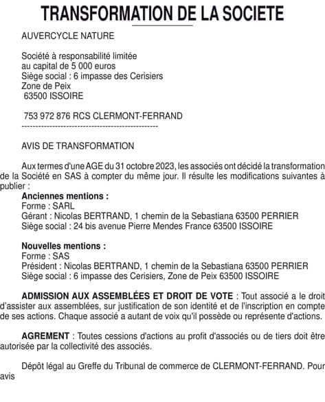 Contenu publication