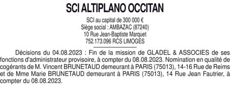 Contenu publication