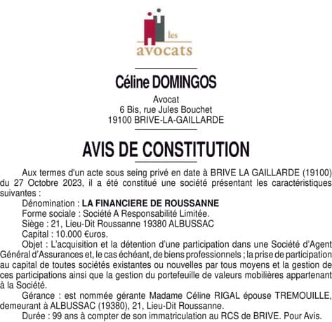 Contenu publication