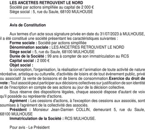 Contenu publication