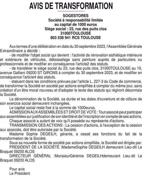 Contenu publication