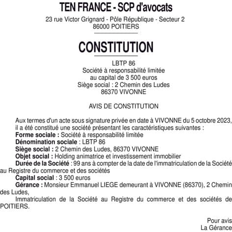Contenu publication