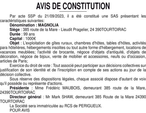 Contenu publication