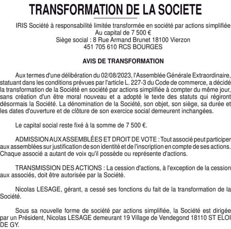 Contenu publication