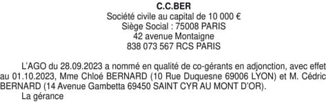 Contenu publication