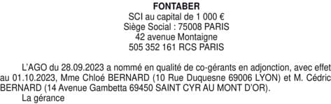 Contenu publication