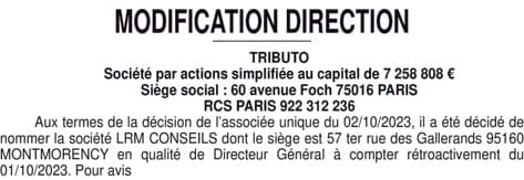 Contenu publication