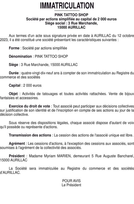 Contenu publication