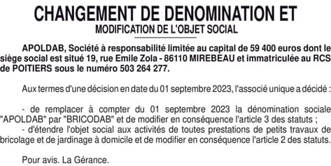 Contenu publication