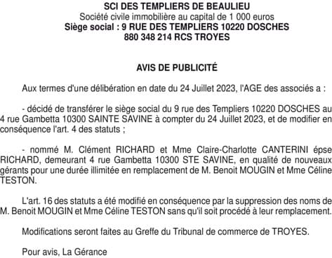 Contenu publication