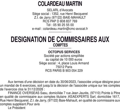 Contenu publication
