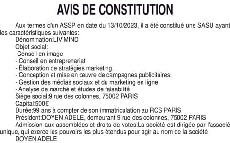 Contenu publication