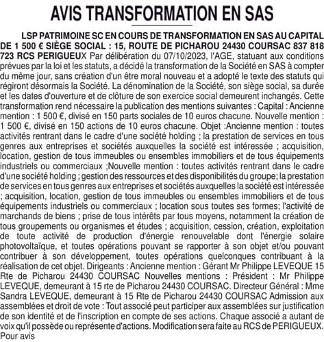 Contenu publication