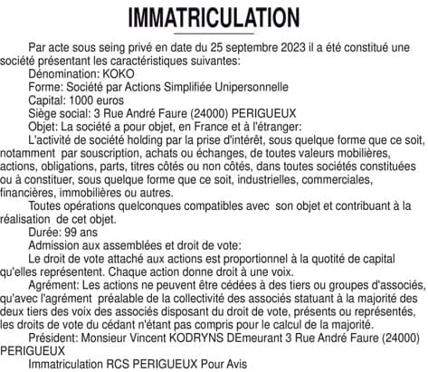 Contenu publication