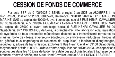 Contenu publication