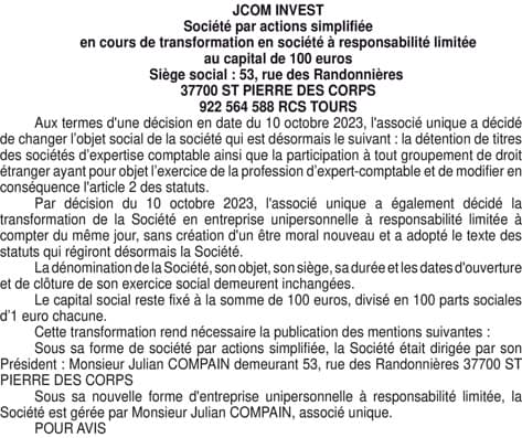 Contenu publication