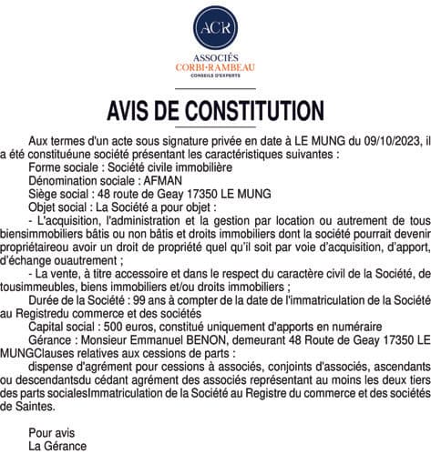 Contenu publication