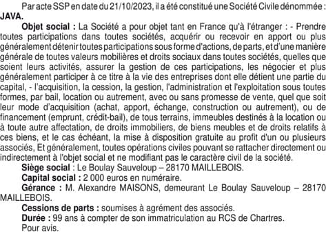 Contenu publication