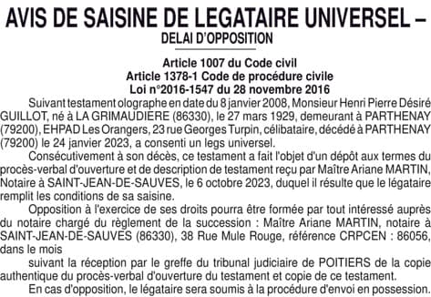Contenu publication