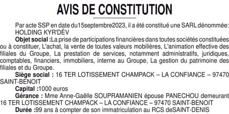 Contenu publication