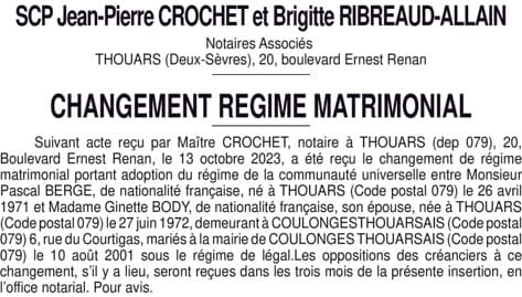 Contenu publication
