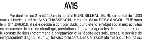 Contenu publication