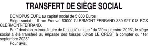 Contenu publication