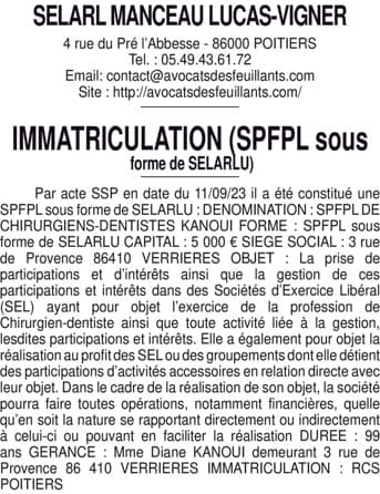 Contenu publication