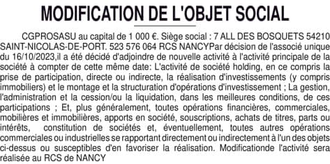 Contenu publication