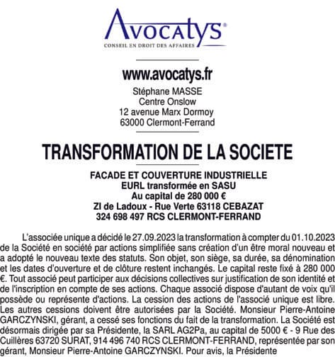 Contenu publication