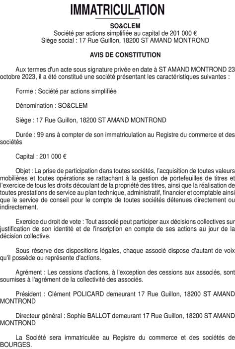 Contenu publication