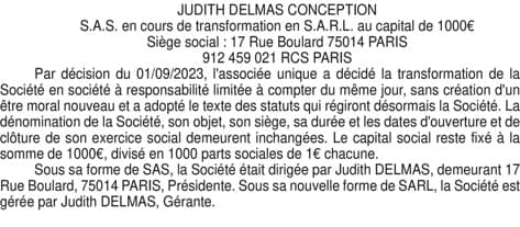 Contenu publication