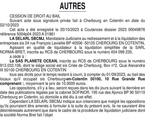 Contenu publication