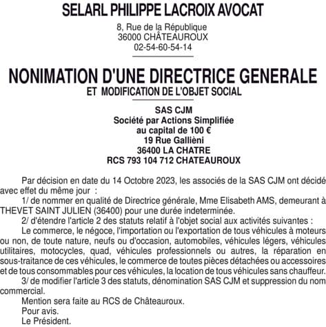 Contenu publication