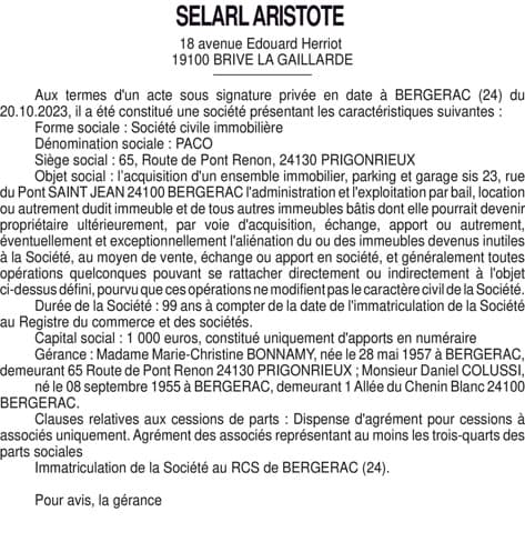 Contenu publication