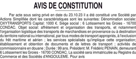 Contenu publication