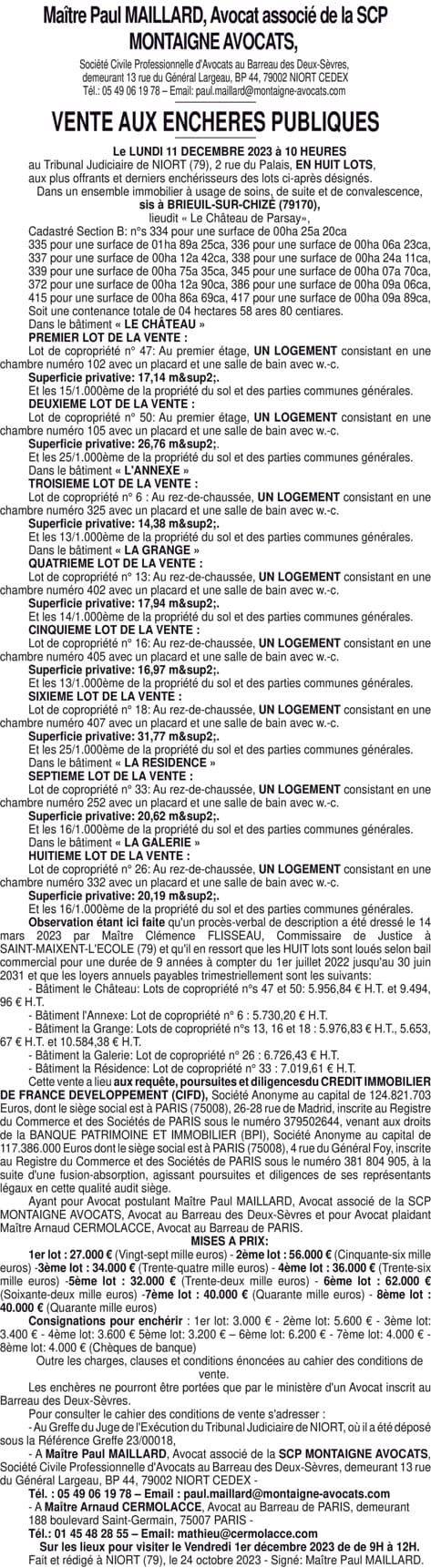 Contenu publication
