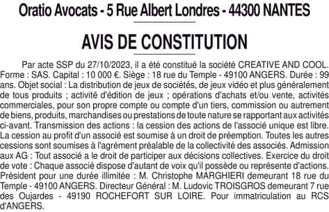 Contenu publication