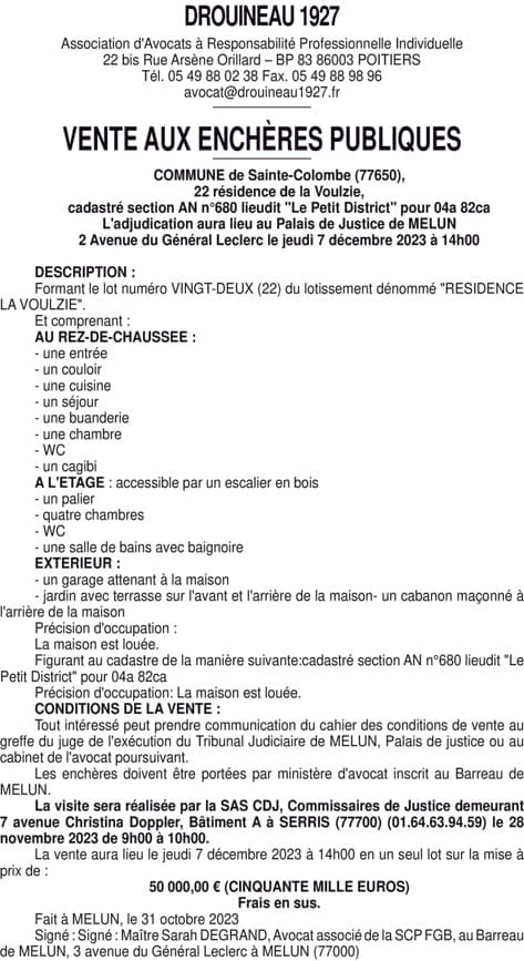 Contenu publication