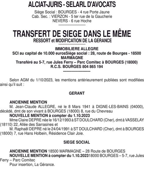 Contenu publication