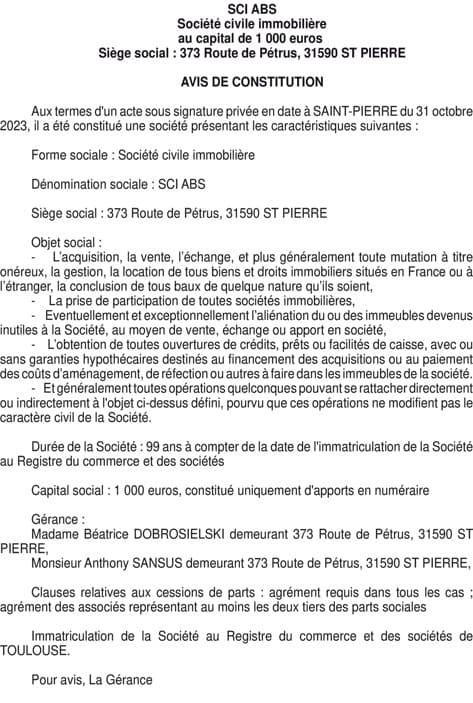 Contenu publication