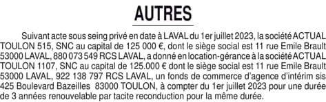 Contenu publication