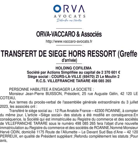 Contenu publication