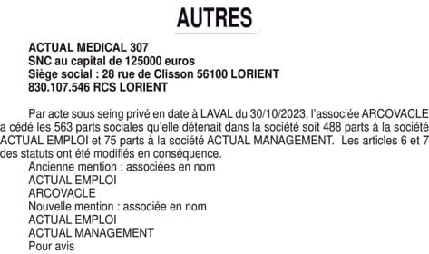 Contenu publication