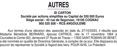 Contenu publication