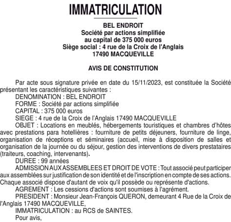 Contenu publication