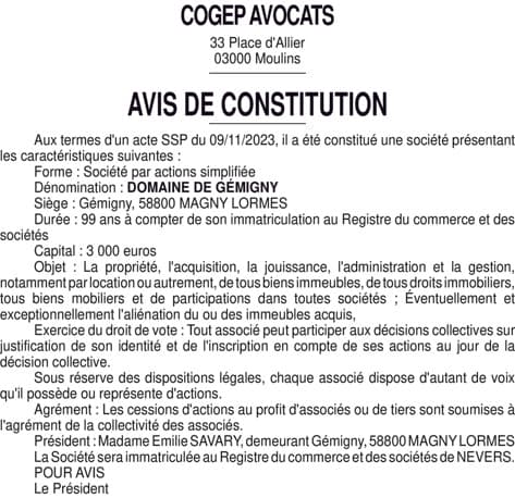 Contenu publication